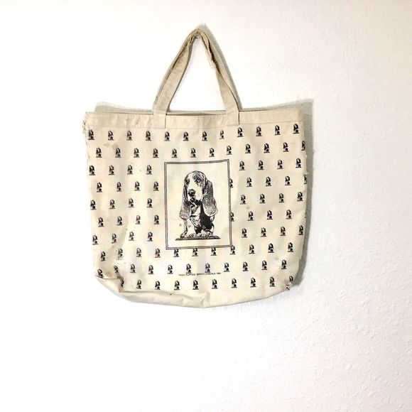 Vintage Handbags - RARE Vintage Hush Puppies Tote Bag